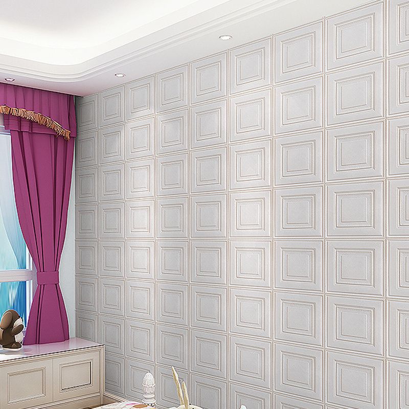 Avtoit | Contemporary Wall Shelves 3D Brick Bathroom Wall Panels Set of 2