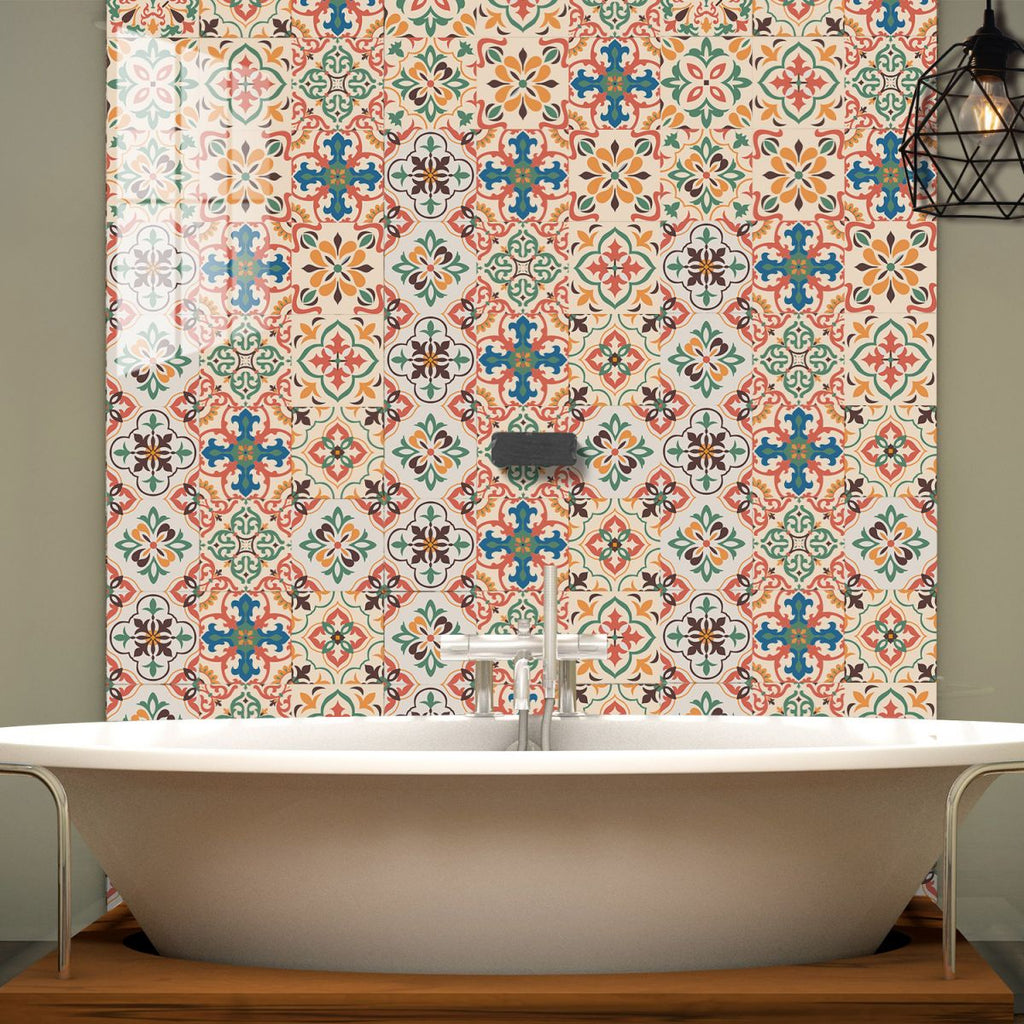 Avtoit | Square Peel & Stick Mosaic Tile PVC Waterproof Mosaic Tiles Wallpaper