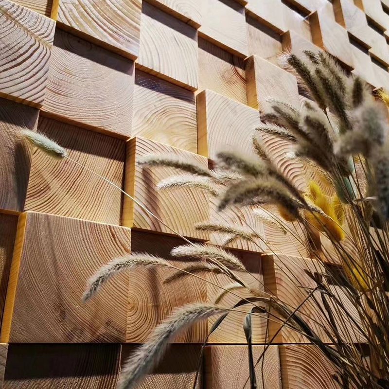 Avtoit | Wall-Ceiling Light Wood Gluing Mosaic Indoor Modern Wall Ceiling