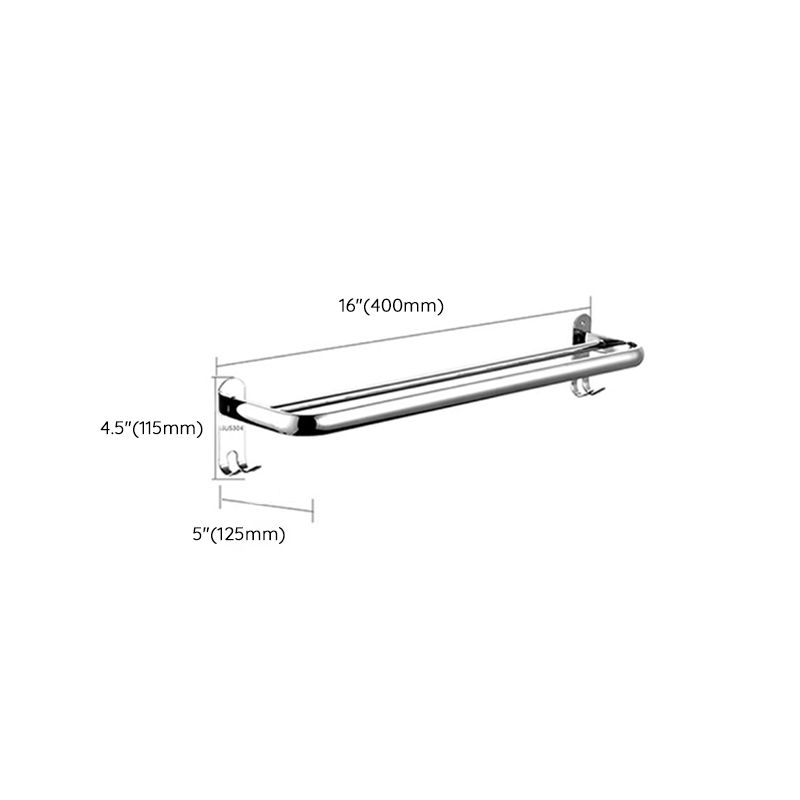 Avtoit | Modern Stainless Steel Towel Bar Bathroom Shelf Bathroom Accessories Set