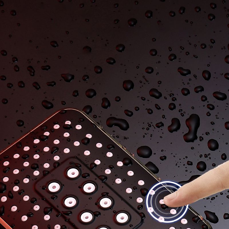 Avtoit | Contemporary Metal Handheld Shower Head Square 3 Settings Spray Head