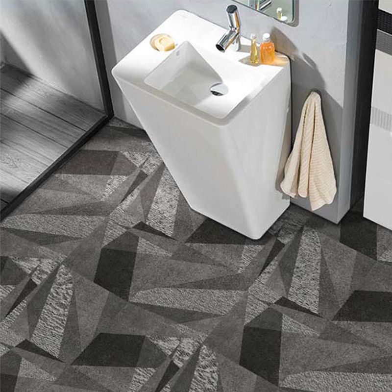 Avtoit | Peel and Stick Vinyl Flooring High Gloss PVC Floor Covering with Square Edge
