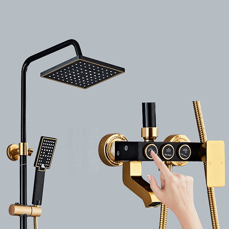 Avtoit | Modern adjustable swivel shower head metal shower fixture on the wall