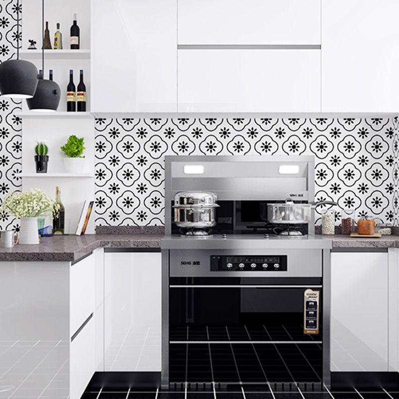 Avtoit | Single Tile Remove and Stick Back Wall Contemporary Kitchen Paper