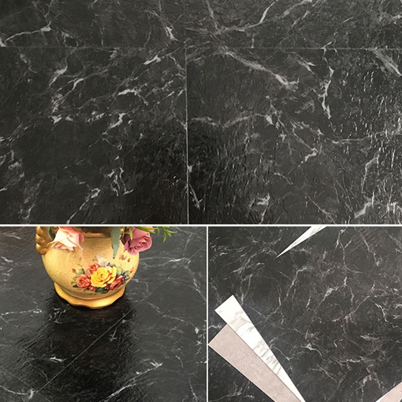 Avtoit | Rectangular PVC Floor Covering Peel and Stick Matte Stone Look Vinyl Floor