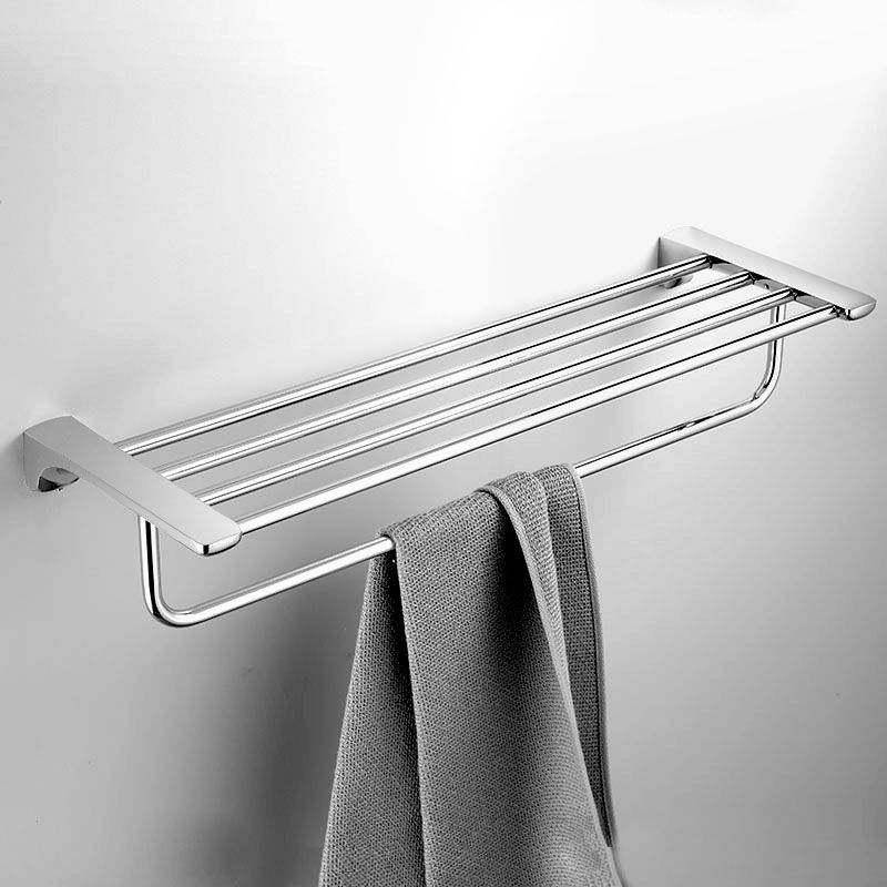 Avtoit | Silver Bathroom Accessories Hardware Set Modern Bathroom Accessories Kit
