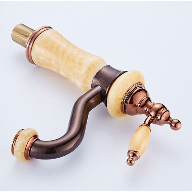 Avtoit | Luxury Ship Basin Faucet Lever Handle Round Ship Basin Bathroom Faucet