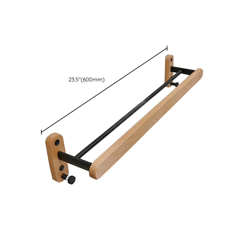 Avtoit | Metal and wood bathroom accessories as a single piece or in a set in black