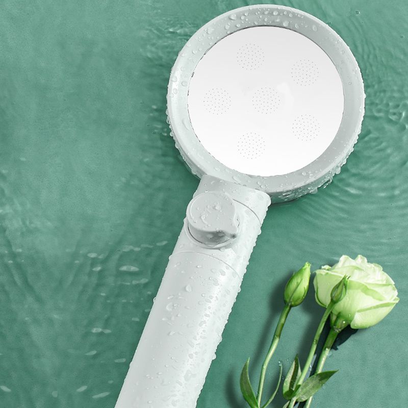 Avtoit | Handheld Shower Adjustable Spray Pattern White Round Showerhead
