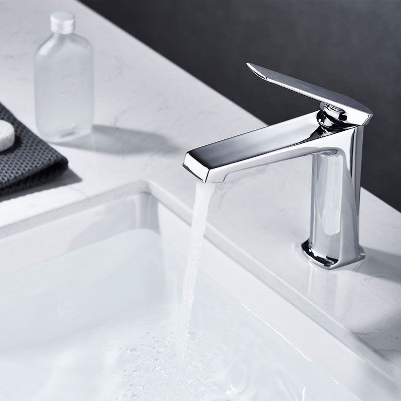 Avtoit | Modern basin tap lever handle copper low arc basin tap