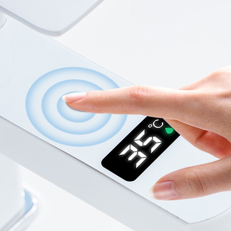 Avtoit | Contemporary sink faucet Digital display Monochrome Low arch basin Bathroom sink