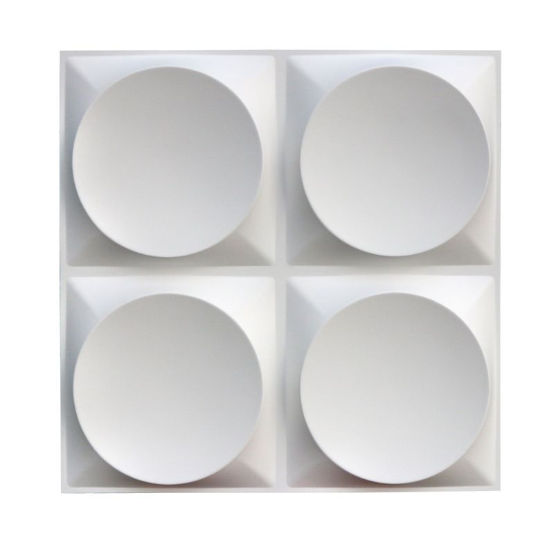 Avtoit | Modern Style PVC Wall Panel Living Room Peel and Stick Wall Covering 3D Wall Covering