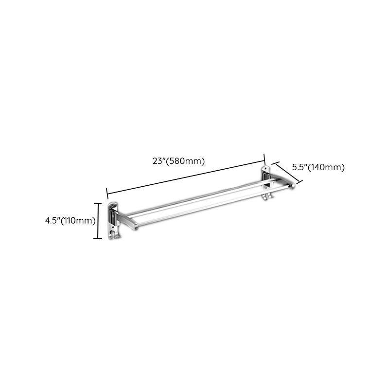 Avtoit | Modern Bathroom Set Stainless Steel Bathroom Shelf Paper Holder Bathroom Accessory Set
