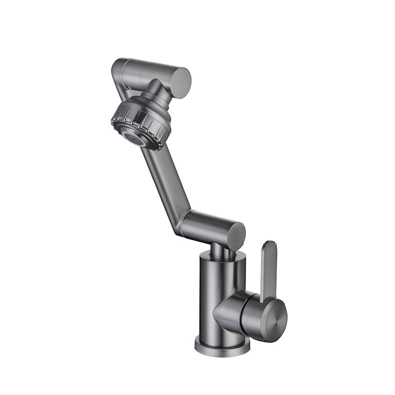 Avtoit | Contemporary Centerset Faucet Lever Handles Low Arc Stainless Steel Faucet