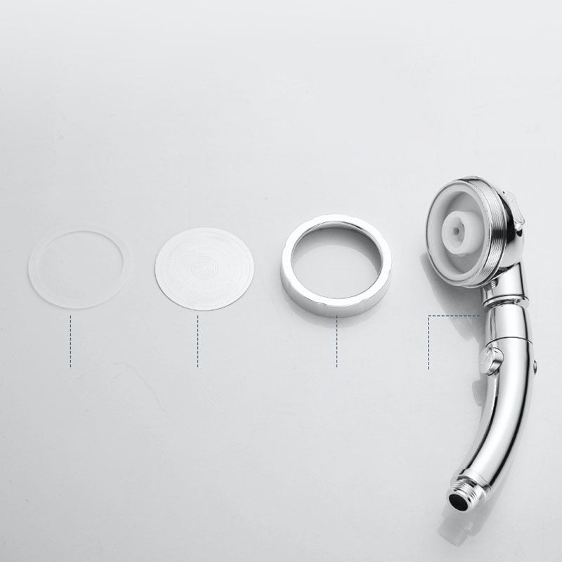Avtoit | Contemporary Shower Combination Hand Shower Plastic Wall Mount Round Shower Head Combination