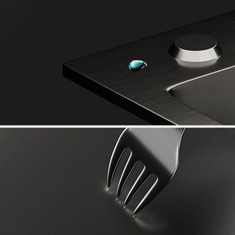 Avtoit | Contemporary Sink Set Stainless Steel Friction Resistant Sink Set for the Kitchen