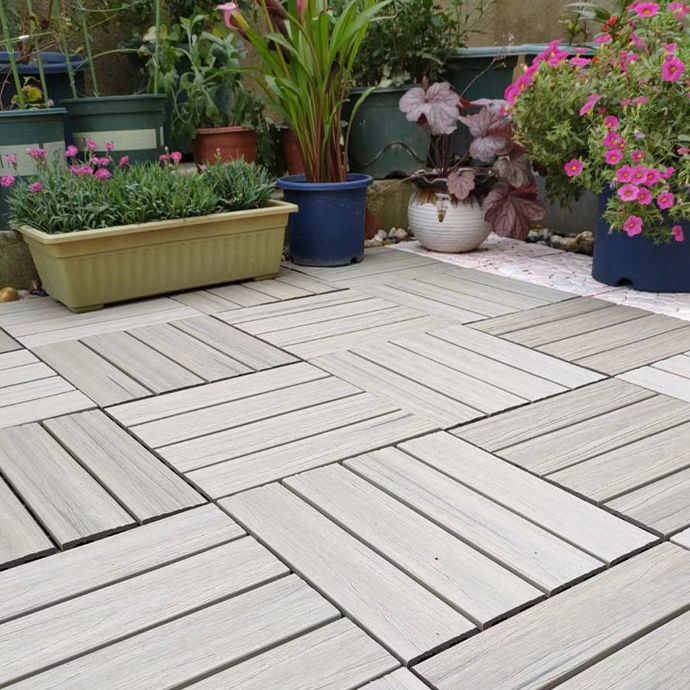 Avtoit | Modern Floor Tiles Outdoor Waterproof Rectangular Wood Decking