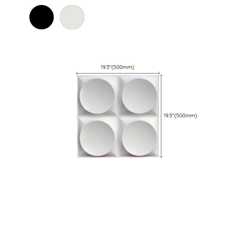 Avtoit | Modern Style PVC Wall Panel Living Room Peel and Stick Wall Covering 3D Wall Covering