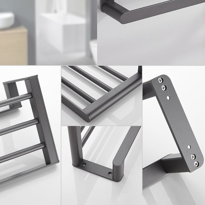 Avtoit | Modern Gray Bathroom Accessory As a Single Piece or As a Set Made of Metal