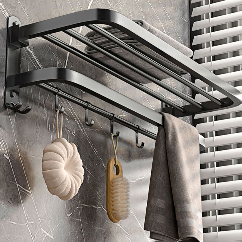 Avtoit | Modern gray bathroom accessory set bathroom shelf bath hardware set