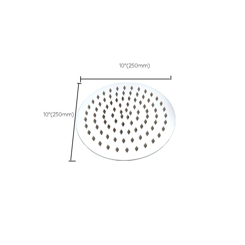 Avtoit | Large Shower Head 304 Stainless Steel Standard Spray Pattern Fixed Shower Head