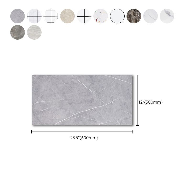 Avtoit | Rectangular Mold Resistant Tile PVC Singular Peel & Stick Tile for the Kitchen