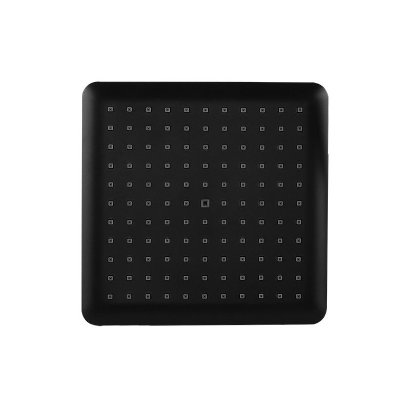 Avtoit | Modern square matte black shower head rainfall shower head combo