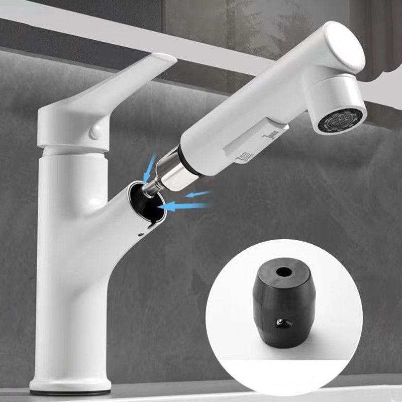 Avtoit | Vessel Sink Faucet Contemporary Pull-out Tap with Swivel Spout