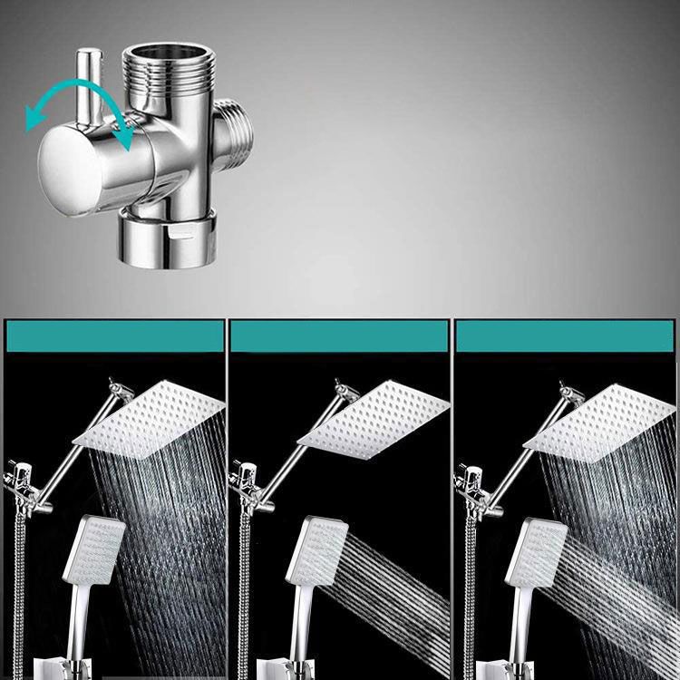 Avtoit | Contemporary Shower Head Combination Polished Stainless Steel Wall-Mounted Shower Head
