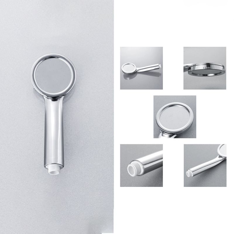 Avtoit | Contemporary Silver Round Shower Head Water Efficient Standard Spray Head