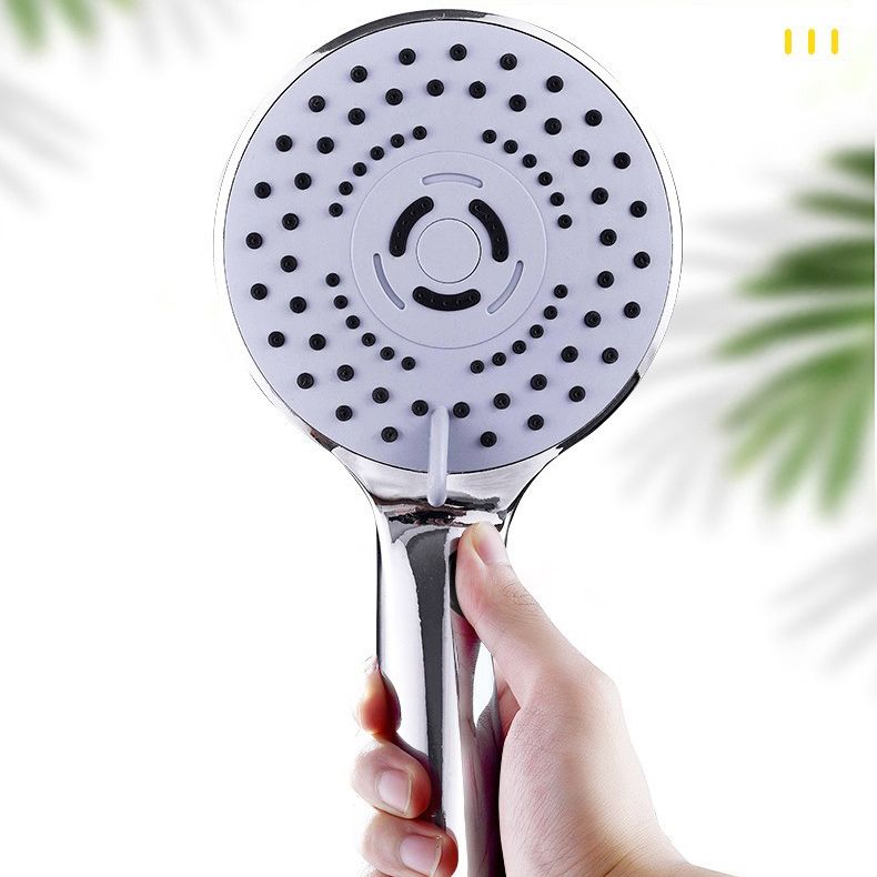 Avtoit | Modern Plastic Shower Head Round Handheld Shower Head with Adjustable Water Flow