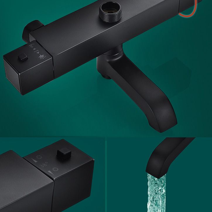 Avtoit | Adjustable Spray Sample Shower Combination Metal Shower Fitting Arm Shower Head with Slip Bar