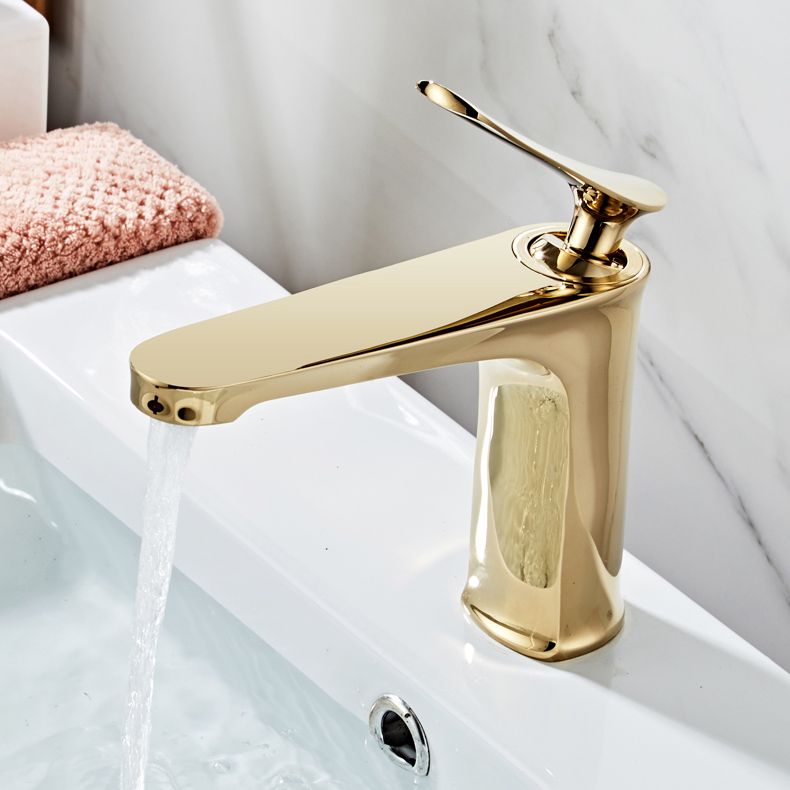 Avtoit | Luxury 1 Handle Sink Bathroom Faucet Round Brass Sink Faucet with Water Hose