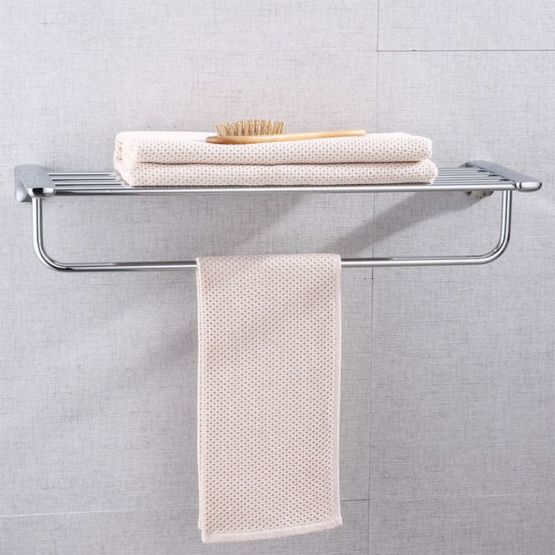 Avtoit | Modern Bathroom Hardware Paper Holder Bathroom Shelf Silver Bathroom Accessory Set