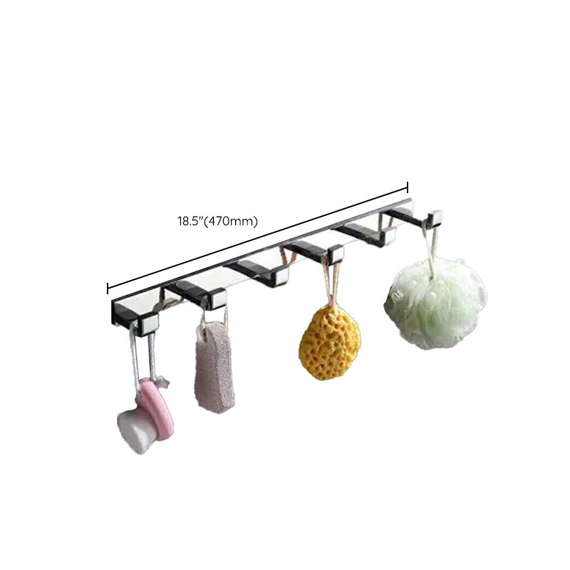 Avtoit | Polished Chrome Modern Bathroom Accessory Set made of Stainless Steel Towel Holder/Soap Dish