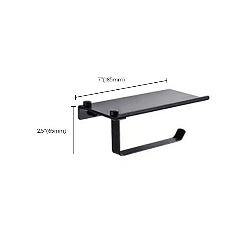 Avtoit | Modern Bathroom Accessories Set Towel Holder Black Soap Dish Bath Accessories Set