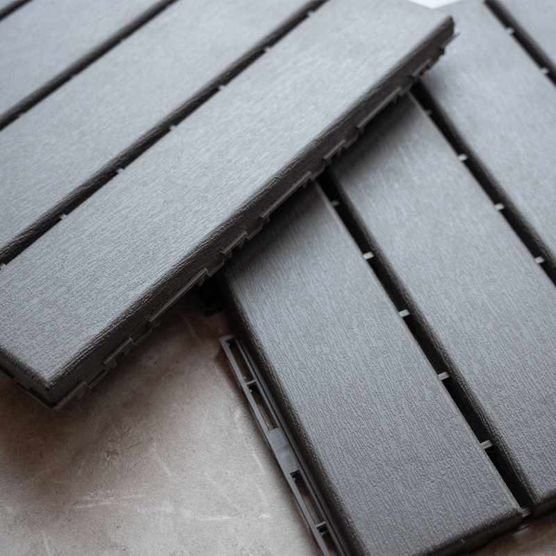 Avtoit | Contemporary square wooden tile smooth brown engineered wood for patio garden
