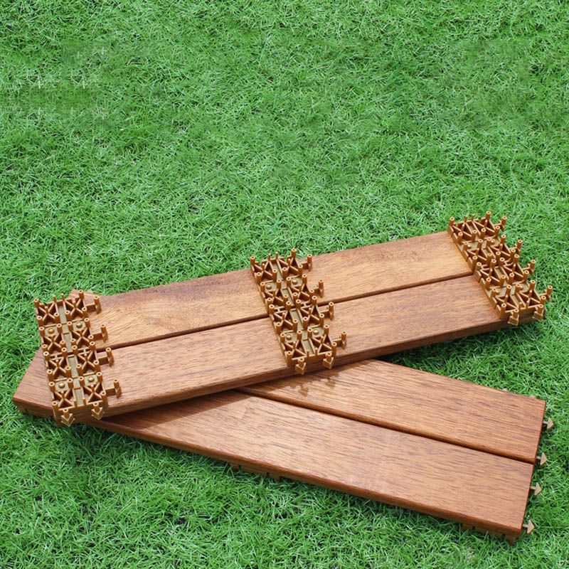 Avtoit | Basic Wood Tile Set Composite Layable Patio Tiles