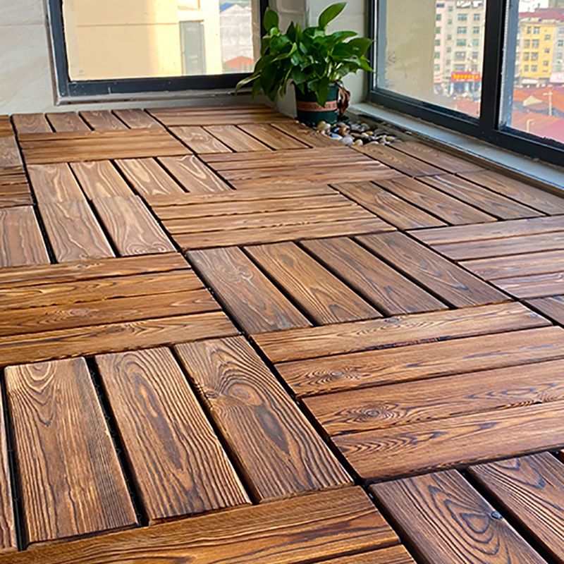 Avtoit | Outdoor composite decking tiles with snap-in stripe detail kit decking tiles