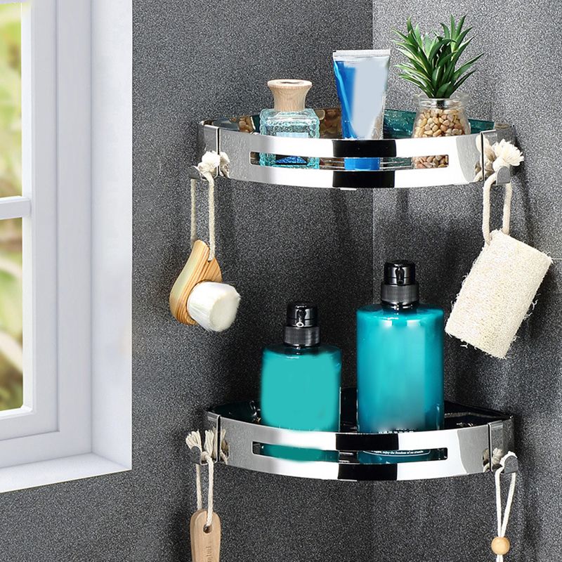 Avtoit | Classic Polished Chrome Bathroom Accessory Set Towel Holder/Paper Holder/Robe Hooks Included