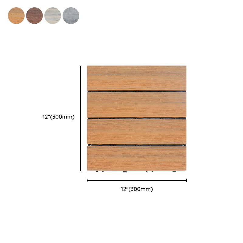 Avtoit | Deck Plank Loose Lay Wood Floor Tiles Garden Outdoor Flooring