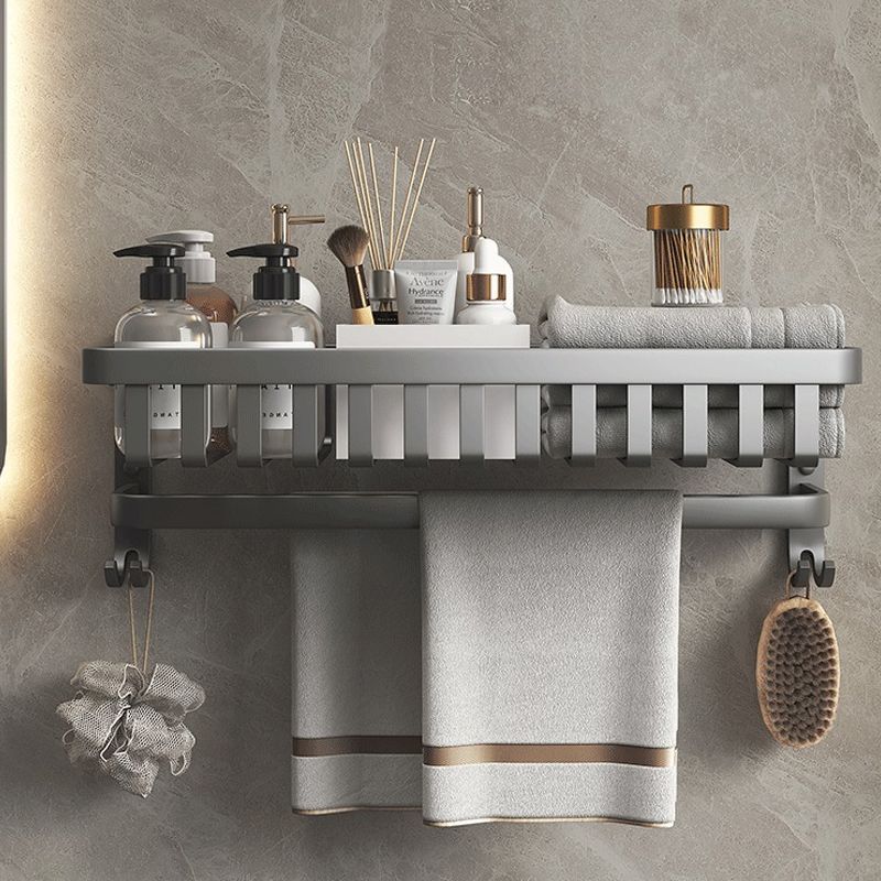 Avtoit | Modern gray aluminum bathroom accessory set