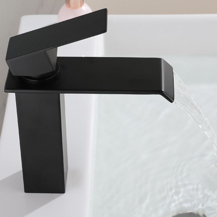 Avtoit | Industrial Faucets Faucet Stainless Steel Lever Handles Waterfall Spout Bathroom Faucet