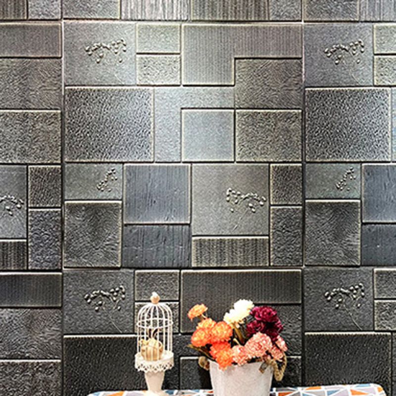 Avtoit | Industrial Wall Plank 3D Brick Bathroom Living Room Wall Panel Set of 1