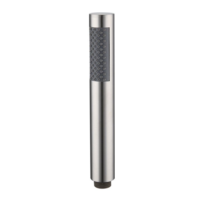 Avtoit | Cylindrical Hand Shower with Self-Cleaning Stainless Steel Wall Shower Head