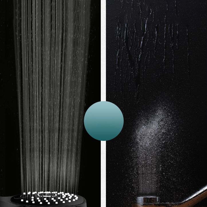 Avtoit | Contemporary Handheld Supercharged Shower Head Square Metal Spray Head