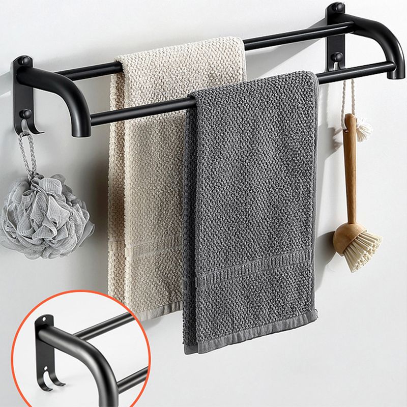 Avtoit | Modern Bathroom Accessories Black Paper Holder Bathroom Shelf Bathroom Accessory Set