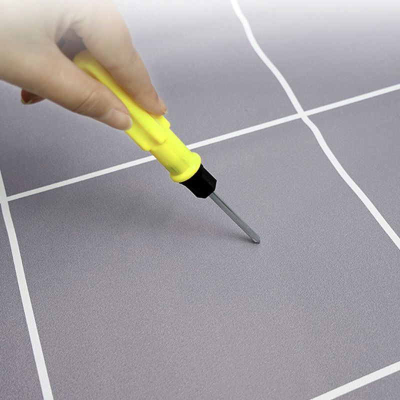 Avtoit | Modern Vinyl Floor Geometric Print Peel and Stick PVC Floor