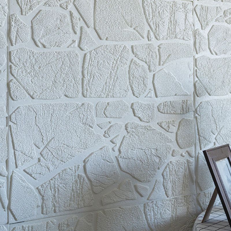Avtoit | Modern Pearl Wainscoting PVC Wall Access Panel Peel and Stick Wall Tile for Bedroom