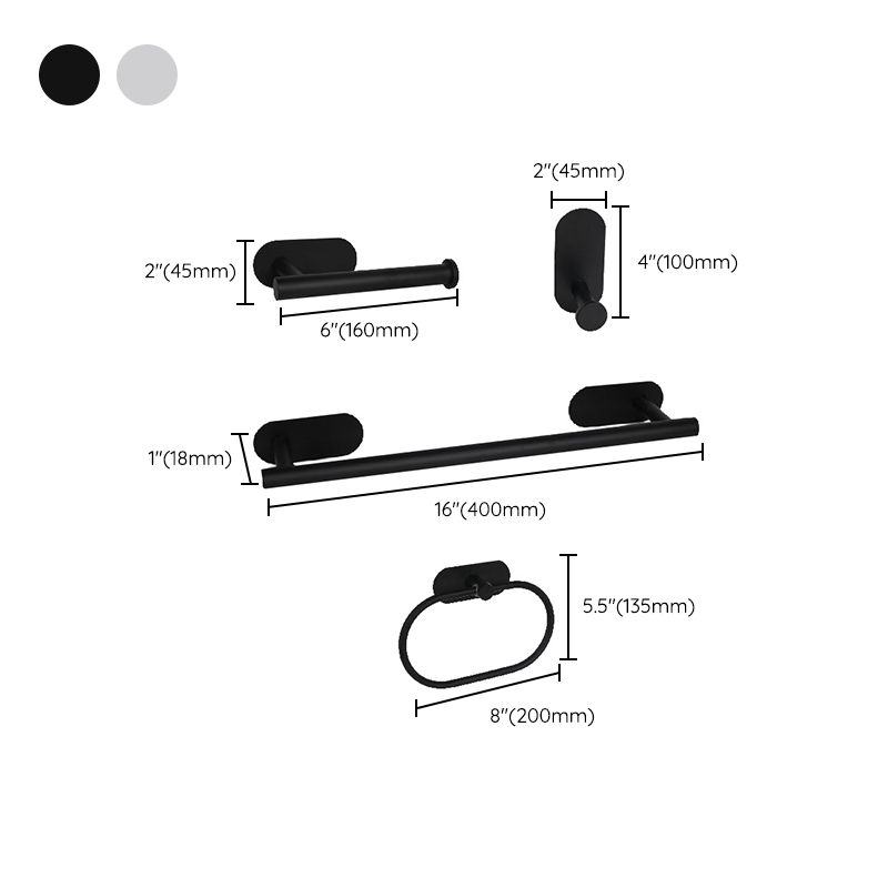 Avtoit | Stainless Steel Bath Set Modern Style Simple Bathroom Accessories Set